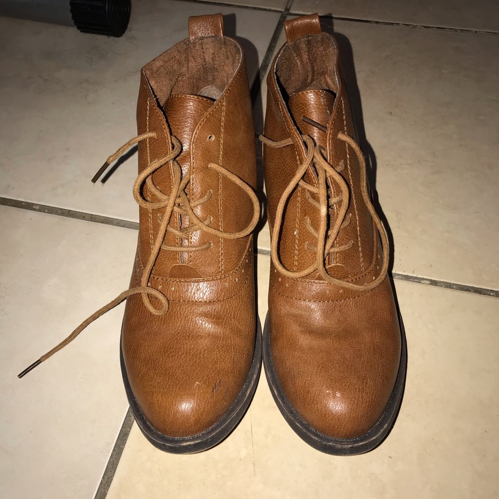 Unleashed brown boots